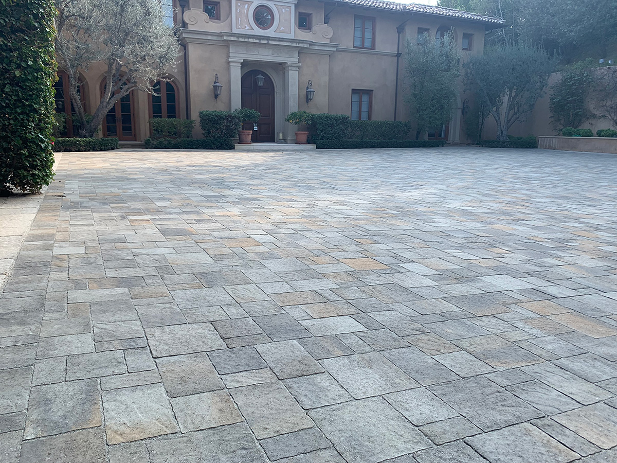 Driveway Pavers Project in Simi Valley, CA