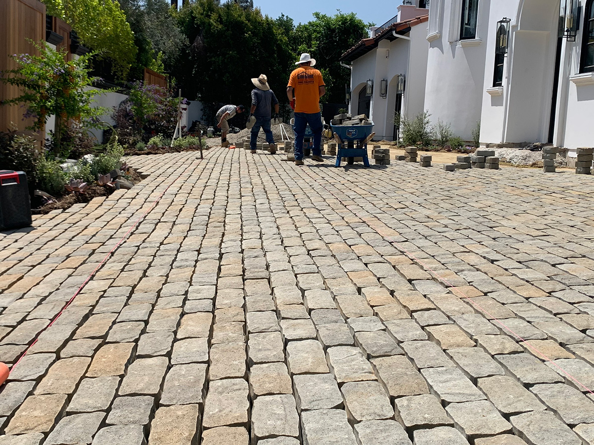 Driveway Pavers Project in Simi Valley, CA